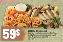 Marché Adonis PLATEAU DE POISSONS offer