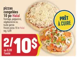 Marché Adonis PIZZAS CONGELÉES 10 PO HALAL | FROZEN PIZZA 10 IN HALAL offer