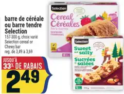 Marché Adonis Barre de céréale ou barre tendre Selection | Selection cereal or Chewy bar offer
