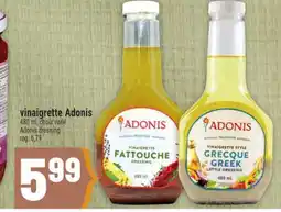 Marché Adonis Vinaigrette Adonis | Adonis dressing offer