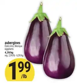 Marché Adonis AUBERGINES | EGGPLANTS offer