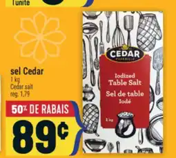 Marché Adonis SEL CEDAR | CEDAR SALT offer