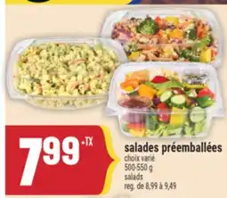 Marché Adonis SALADES PRÉEMBALLÉES | SALADS offer