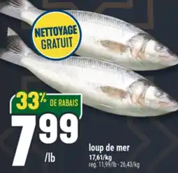 Marché Adonis Loup de mer offer