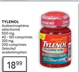 Brunet TYLENOL Acétaminophène sélectionné offer