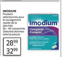Brunet IMODIUM Produits sélectionnés pour le soulagement rapide de la diarrhée offer