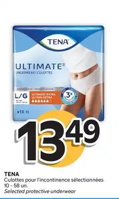 Brunet TENA Culottes pour l'incontinence sélectionnées offer