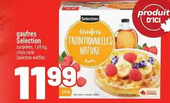 Metro GAUFRES SELECTION | SELECTION WAFFLES offer