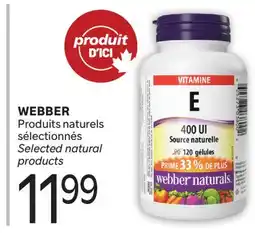 Brunet WEBBER NATURALS Produits naturels sélectionnés offer