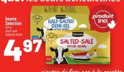 Metro BEURRE SELECTION | SELECTION BUTTER offer