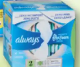 Familiprix Always Infinity pads flexi-wings S2 heavy flow 16un offer