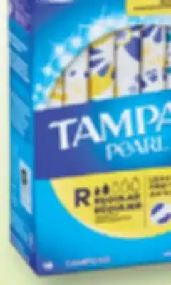 Familiprix Tampax Pearl tampons regular abs 18un offer