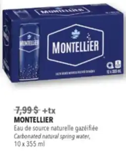 Familiprix MONTELLIER, Carbonated natural spring water offer