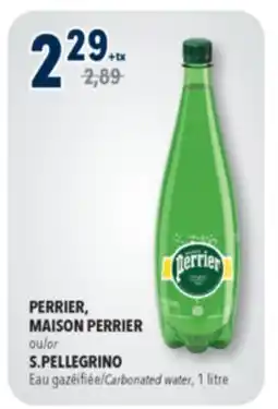 Familiprix PERRIER, MAISON PERRIER Carbonated water offer