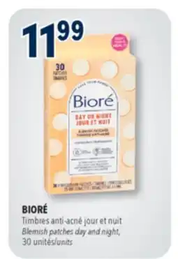 Familiprix BIORÉ Blemish patches day and night, 30 units offer