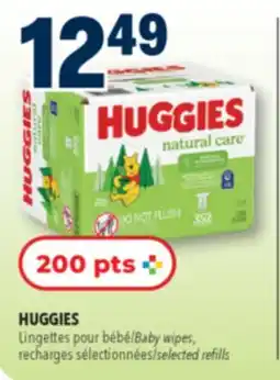 Familiprix HUGGIES, Baby wipes, selected refills offer