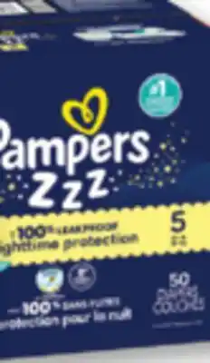 Familiprix PAMPERS, Selected diapers offer