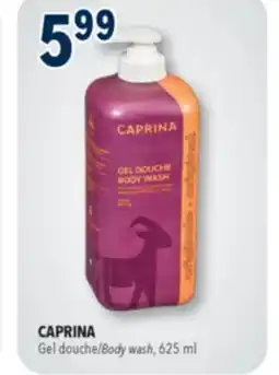 Familiprix CAPRINA, Body wash offer