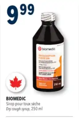 Familiprix BIOMEDIC Dry cough syrup, 250ml offer