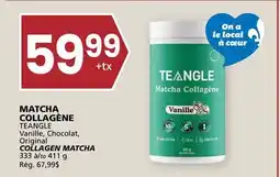 Rachelle-Bery Grocery MATCHA COLLAGÈNE TEANGLE Vanille, Chocolat, Original COLLAGEN MATCHA 333/to g offer