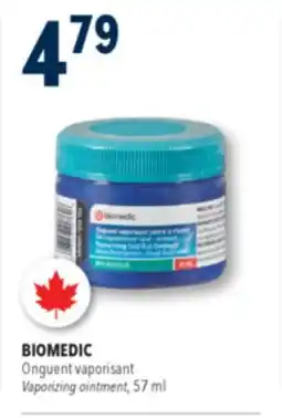 Familiprix BIOMEDIC, Vaporizing ointment offer
