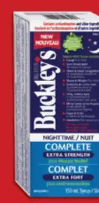 Familiprix BUCKLEY'S, Selected syrups, 150 ml or 200 ml offer