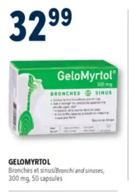 Familiprix GELOMYRTOL, Bronchi and sinuses, 300 mg, 50 capsules offer