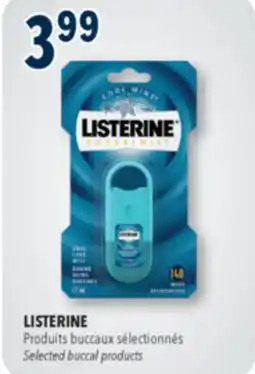 Familiprix LISTERINE Selected buccal products offer
