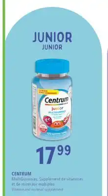 Familiprix CENTRUM, MultiGummies, Vitamin and mineral supplement offer