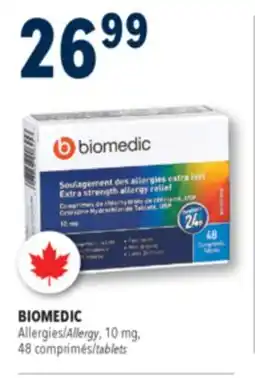 Familiprix BIOMEDIC, Allergy, 10 mg, 48 tablets offer