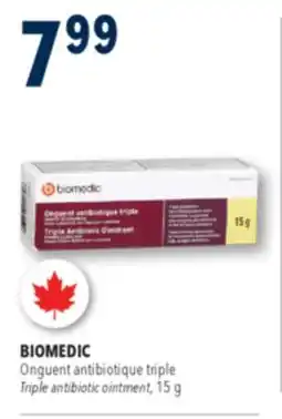 Familiprix BIOMEDIC, Triple antibiotic ointment offer