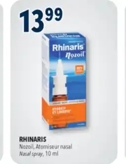 Familiprix RHINARIS, Nasal spray offer