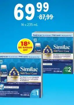 Familiprix SIMILAC, 360 Total Care, Infant formula, ready to feed offer