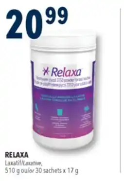 Familiprix RELAXA, Laxative, 510 g or 30 sachets x 17 g offer