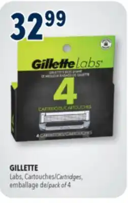 Familiprix GILLETTE, Labs,Cartridges, pack of 4 offer