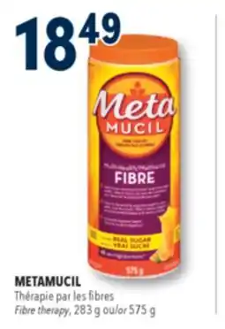 Familiprix METAMUCIL, Fibre therapy, 283 g or 575 g offer