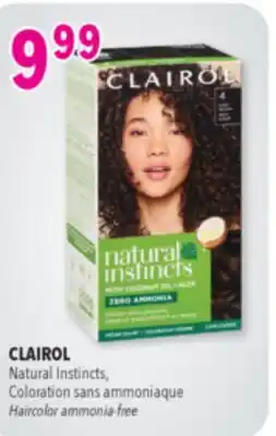 Familiprix CLAIROL, Natural Instincts, Haircolor ammonia-free offer