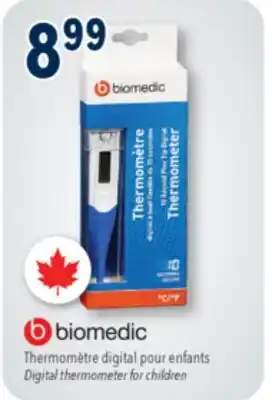 Familiprix BIOMEDIC, Digital thermometer for children offer