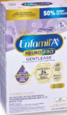 Familiprix ENFAMIL A+, NeuroPro Gentlease, Infant formula milk-based with iron fortified, 2 x 431 g offer
