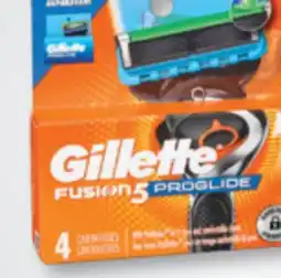 Familiprix GILLETTE, Selected cartridges or razors offer