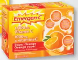 Familiprix EMERGEN-C, Selected vitamin and mineral supplements offer