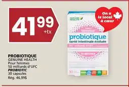 Rachelle-Bery Grocery GENUINE HEALTH Pour femmes 50 milliards d'UFC PROBIOTIC offer