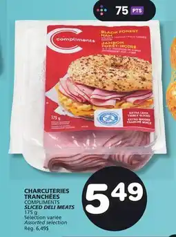 Marches Tradition COMPLIMENTS SLICED DELI MEATS offer