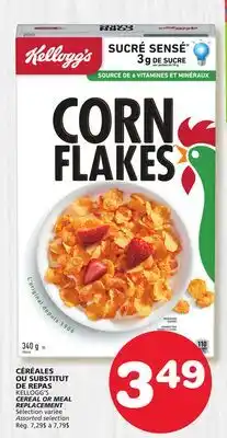Marches Tradition KELLOGG'S CEREAL OR MEAL REPLACEMENT Sélection offer