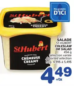 Marches Tradition ST-HUBERT COLESLAW COLESLAW offer