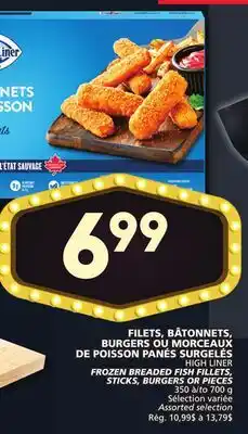 Marches Tradition LINER FROZEN BREADED FISH FILLETS FILLETS offer