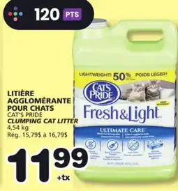 Marches Tradition CAT'S PRIDE CLUMPING CAT LITTER offer