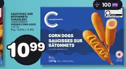 Marches Tradition COMPLIMENTS FROZEN CORN DOGS offer