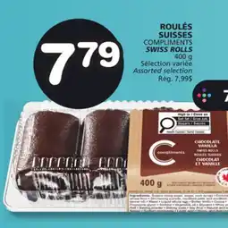 Marches Tradition COMPLIMENTS SWISS ROLLS offer