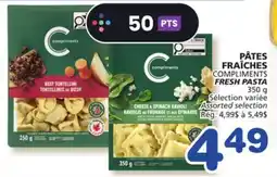 Marches Tradition COMPLIMENTS FRESH PASTA offer